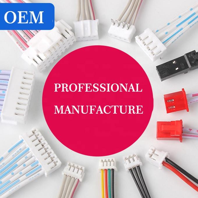 Op maat gemaakt JST PH XH SH Molex Crimp Dupont IDC Terminal Connector Draad Harness Cable 0