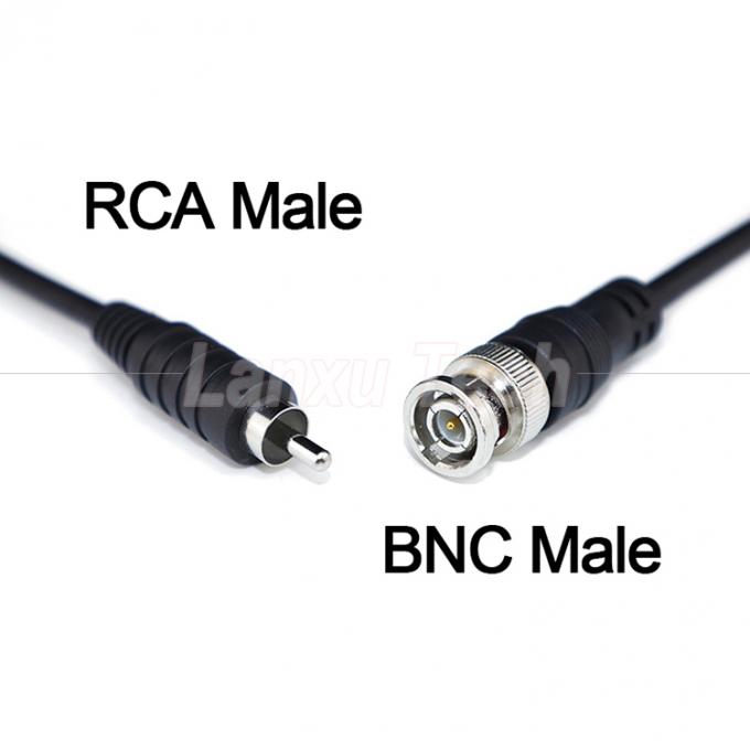 BNC Male naar RCA Male AV-verlengkabel voor CCTV-camera 1