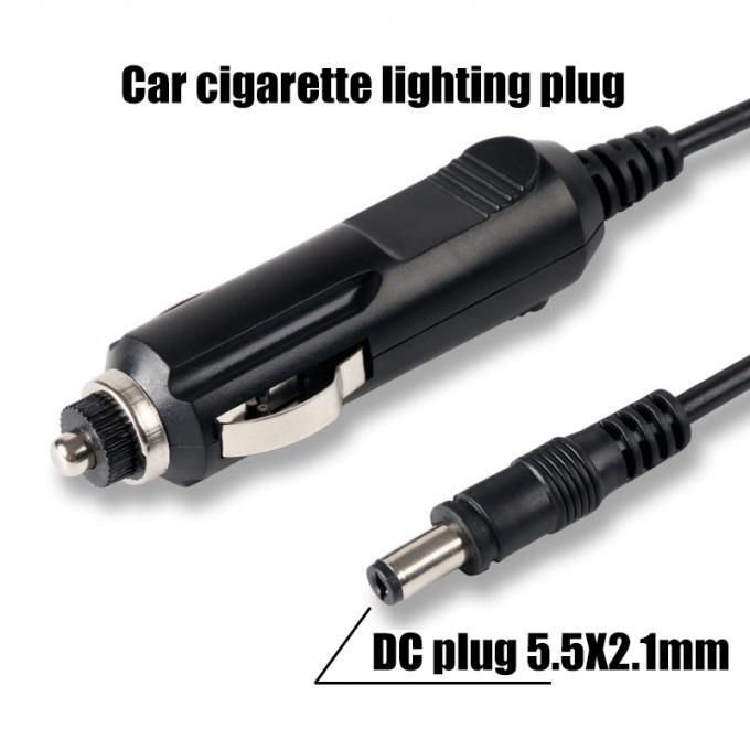 Hoogwaardige DC-plug 5.5x2.1mm Car Cigarette Lighter Charger Adapter kabel 2