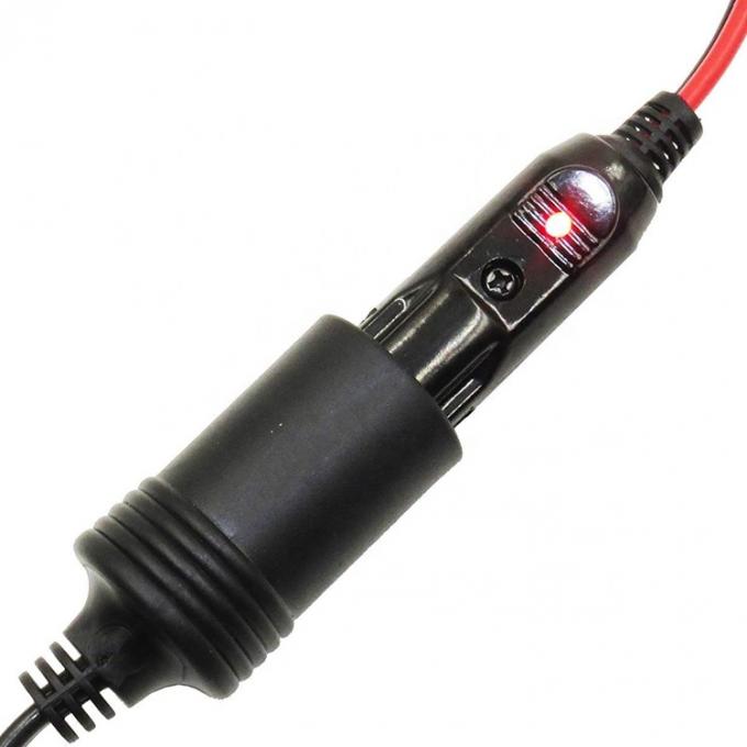 12V 24V 15A fusie auto sigarettenanklaar mannelijke stekker met loodgevulde draad 3