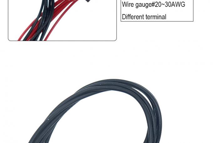 Op maat gemaakt mannelijk naar vrouwelijk 4 6 8 Pin Molex Micro Fit 3.0 Connector Harness Cable 1