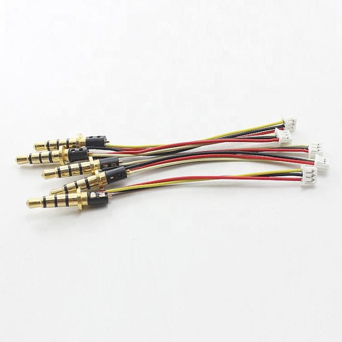 Custom 3.5mm TRRS Audio Jack naar 3 Pin Molex 1.25mm Pitch Connector Draadkabel 3