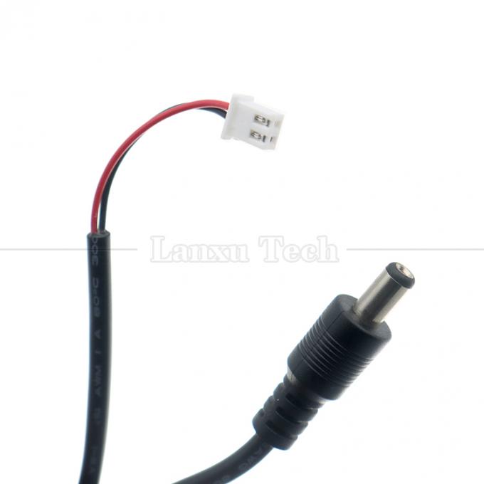 Op maat gemaakte draadband 5.5x2.1mm Mannelijke DC-vat Jack naar JST XH Vrouwelijke aansluitkabel 0