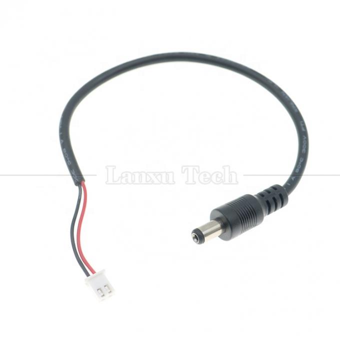 Op maat gemaakte draadband 5.5x2.1mm Mannelijke DC-vat Jack naar JST XH Vrouwelijke aansluitkabel 1