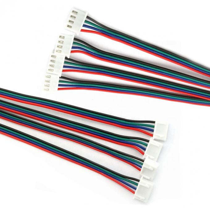 Op maat gemaakte 2,54mm Pitch JST XH 2 3 4 5 6 7 8 9 10 11 12 13 14 16 PIN-connectorkabel 0