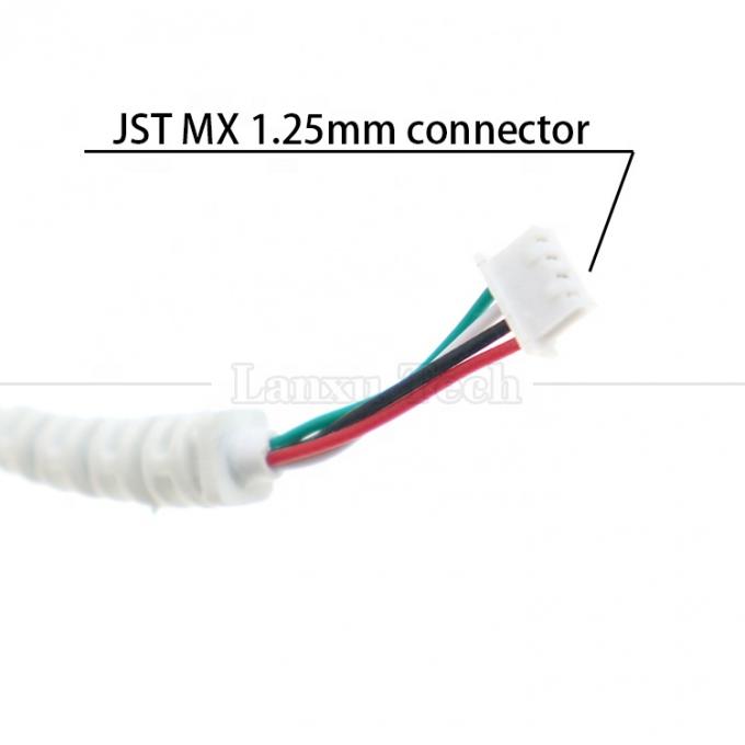 Gepersonaliseerde 3,5 mm audio jack TRRS naar JST MX 1.25 mm 4p draad harnas kabel 2