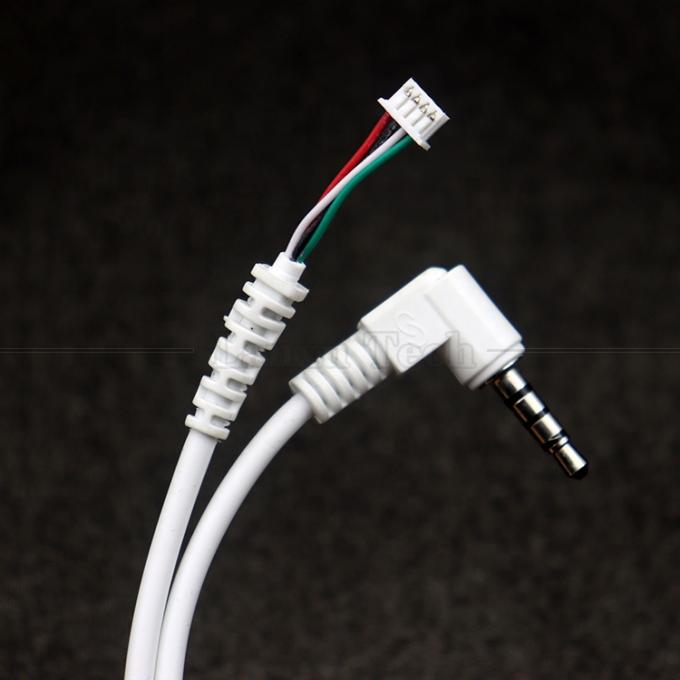 Gepersonaliseerde 3,5 mm audio jack TRRS naar JST MX 1.25 mm 4p draad harnas kabel 3