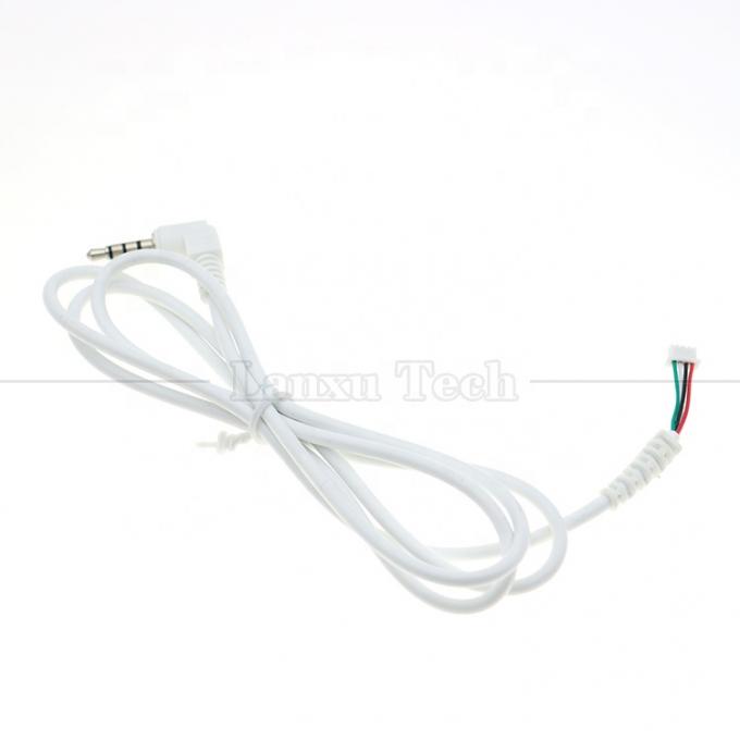Gepersonaliseerde 3,5 mm audio jack TRRS naar JST MX 1.25 mm 4p draad harnas kabel 5