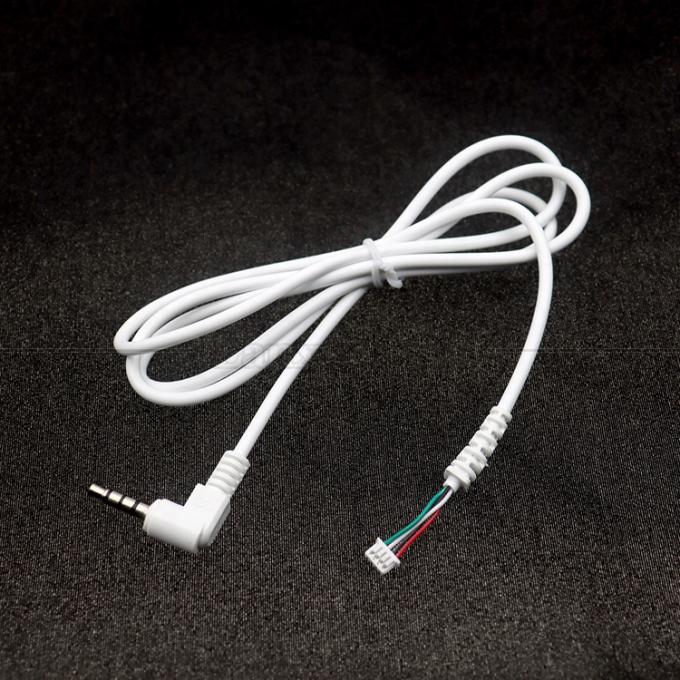 Gepersonaliseerde 3,5 mm audio jack TRRS naar JST MX 1.25 mm 4p draad harnas kabel 4