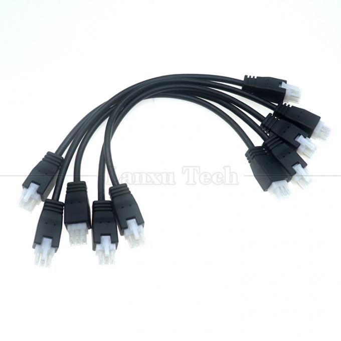 Aanpassing Overgevormde Man tot Man Vrouw 6 Pin 2451350620 Molex Mini-Fit 4.2mm Pitch Connector Assembly Cable 6