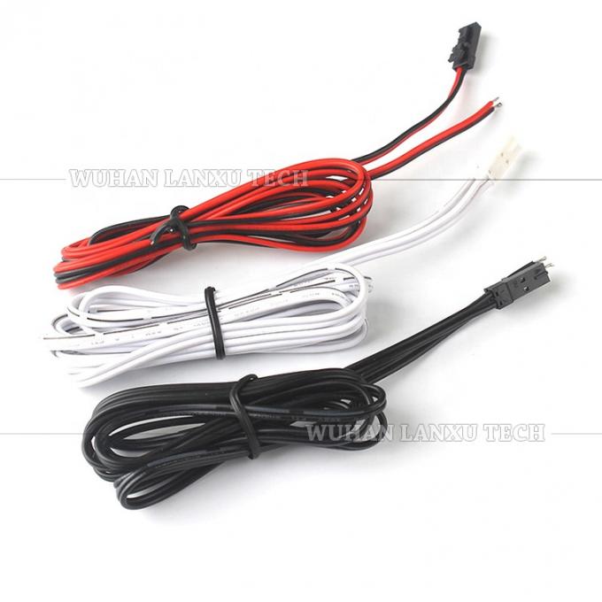 Op maat gemaakte 2 pin Dupont TJC8 Mannelijke Vrouwelijke Connector Terminal Draadkabel voor LED Strip Cabinet 2