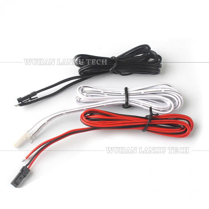 Op maat gemaakte 2 pin Dupont TJC8 Mannelijke Vrouwelijke Connector Terminal Draadkabel voor LED Strip Cabinet 4
