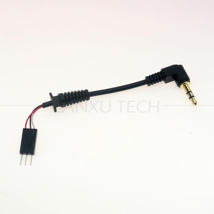 OEM-aanpassing 3,5 mm TRS TRRS Audio Jack naar Dupont-aansluitkabel 4