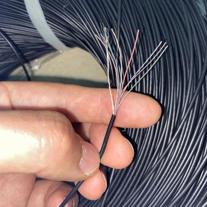 Multi-core geëmailleerde draad 2 / 3 / 4 / 5 / 6 / 8 / 9 Core geleider 8/0.08MM Soft kabel PVC koptelefoon kabel reparatie lijn 0