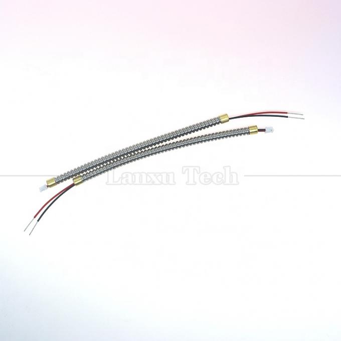 Aanpassing roestvrij jas buis JST PH XH draad harnas assemblage gepantserde kabel voor waterdicht ratdicht 4