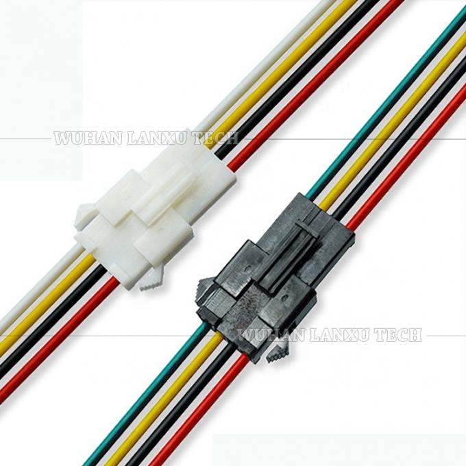 2 3 4 Pin SM 2.54mm Connector Mannelijke naar Vrouwelijke Socket Assembly Cable voor GPS LED-licht 0