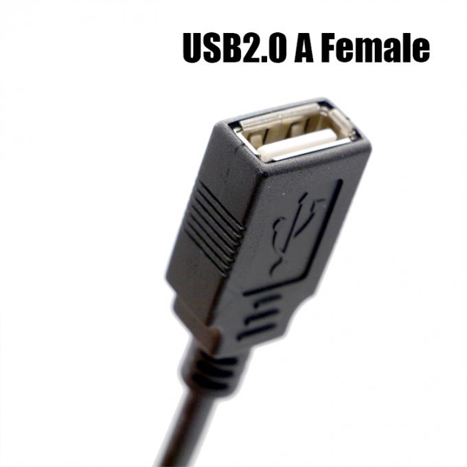 OEM-assemblage USB A Vrouwelijk naar JST 2 3 Pin PH XH 1.0mm 1.5mm 2mm Connector Pitch Cable 3