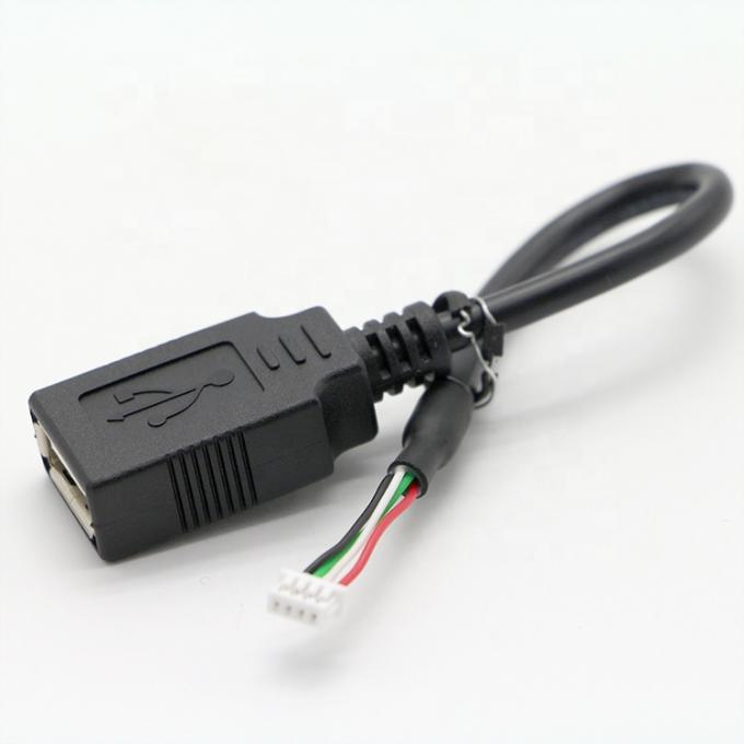 OEM-assemblage USB A Vrouwelijk naar JST 2 3 Pin PH XH 1.0mm 1.5mm 2mm Connector Pitch Cable 0