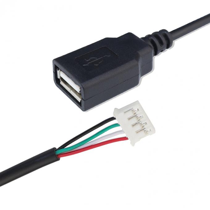 Custom USB 2.0 A Vrouwelijke naar JST PH 2.0 Assembly Kabel Draad Harness 3