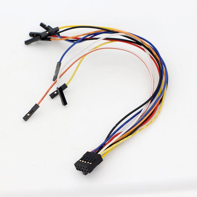 Aanpassing Dupont Vrouwelijke tot Molex Vrouwelijke Assemblage Kabel Jumper Draad Harness 6