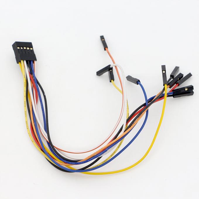 Aanpassing Dupont Vrouwelijke tot Molex Vrouwelijke Assemblage Kabel Jumper Draad Harness 5