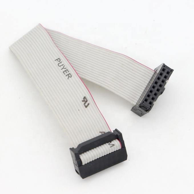 10PIN 20PIN 40IN Vrouwelijke naar vrouwelijke stopcontact 2,54 mm Flat IDC Ribbon Cable 4