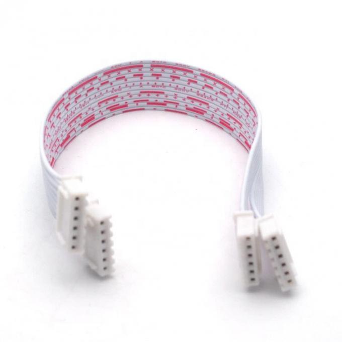Op maat 2 3 4 5 6 7 8 Pin JST XH 2.54mm Pitch Connector Flat Ribbon Cable 4