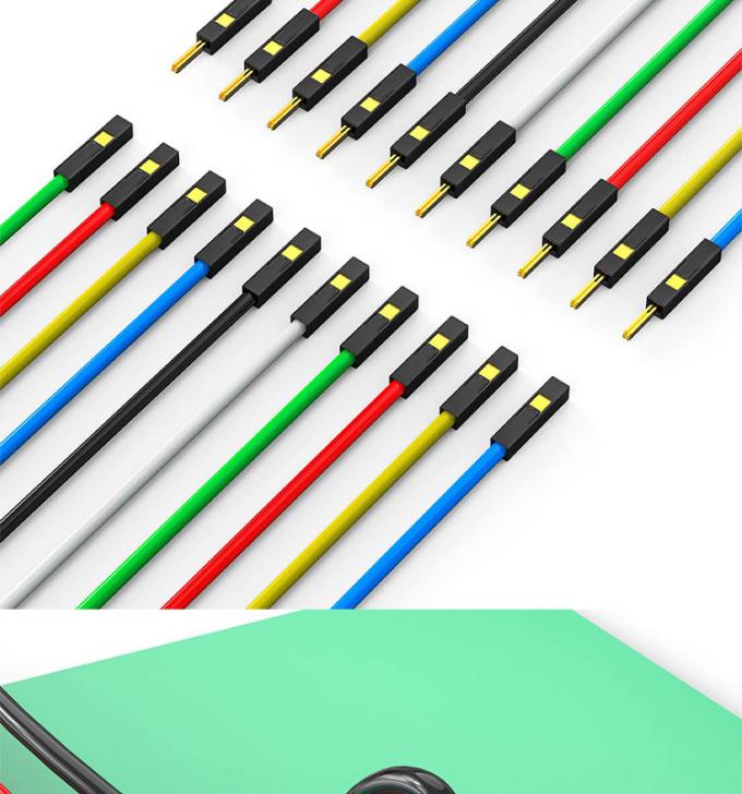 Man naar Man Vrouw naar Vrouw 2.54mm 1 Pin Dupont Connector Solderless Breadboard Jumper Draad voor Arduino 4