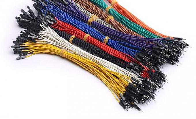 Man naar Man Vrouw naar Vrouw 2.54mm 1 Pin Dupont Connector Solderless Breadboard Jumper Draad voor Arduino 6