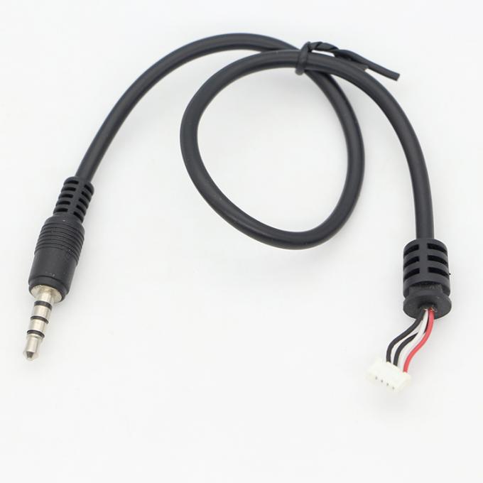 Custom Factory 1M 2M 3M 3.5mm TRRS Audio DC Jack naar JST 2.0mm 2.54mm Pitch Assembly Cable 0