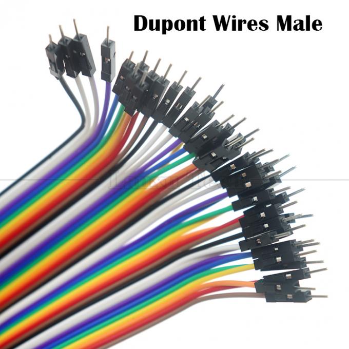 40 PIN Man tot Man 2.54mm Dupont Breadboard GPIO Raspberry Pi Jumper Wire 2