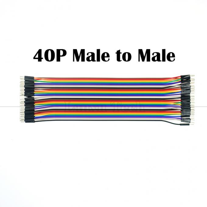 40 PIN Man tot Man 2.54mm Dupont Breadboard GPIO Raspberry Pi Jumper Wire 4