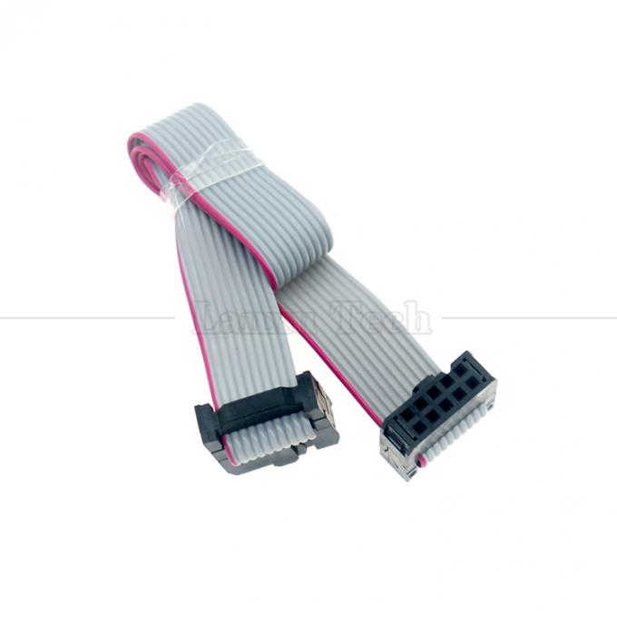 Vrouw naar Vrouw 10 PIN 1.27mm Pitch IDC 2.54mm Connector GPIO Grey Flat Ribbon Draadkabel voor harde schijven CD Raspberry Pi 3