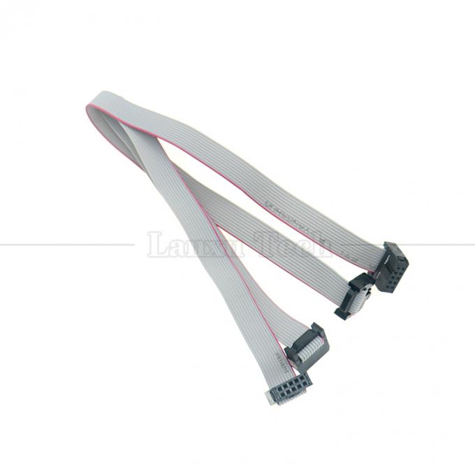 Vrouw naar Vrouw 10 PIN 1.27mm Pitch IDC 2.54mm Connector GPIO Grey Flat Ribbon Draadkabel voor harde schijven CD Raspberry Pi 5