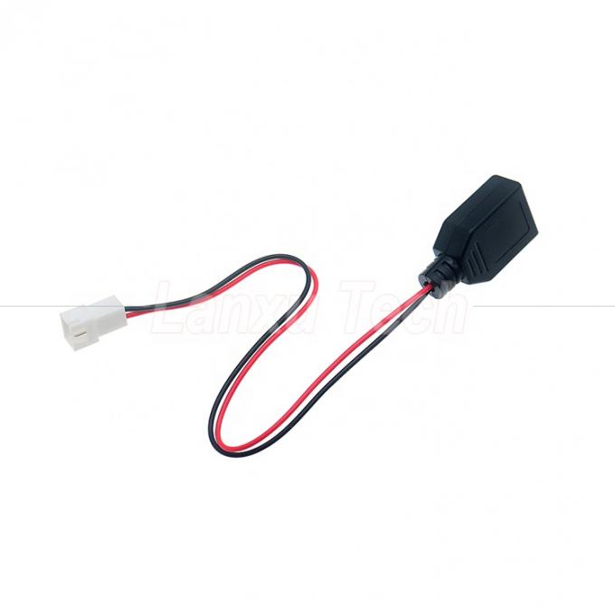 USB Type A Vrouwelijke naar JST XH 2.54 Pitch 2 Pin Vrouwelijke Socketkabel 4