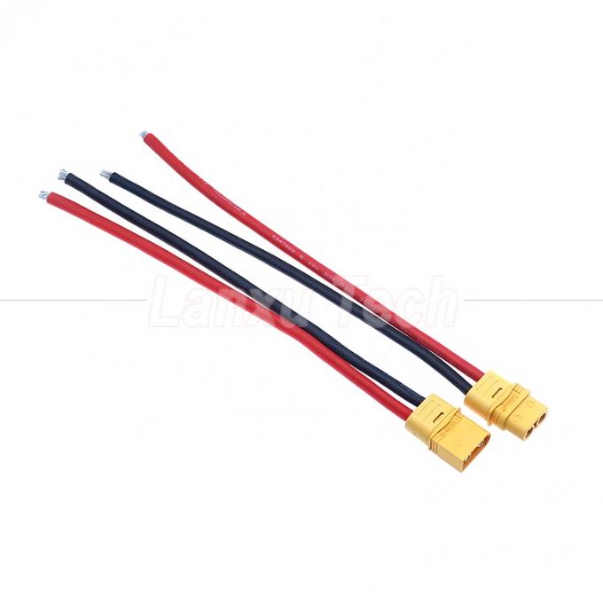 12AWG 16AWG 100mm 150mm 200mm XT30U XT60 XT60H XT90 Connector Mannelijk Vrouwelijk tot naakte draden Eindkabel Harness voor Fpv-motorbatterij 2