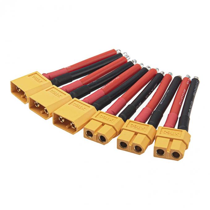 Hoogwaardige XT60 Mannelijke Vrouwelijke Plug Connector 12AWG Silicon Wire Lead Extension Cable voor RC Lipo Battery FPV Racing Drone 5