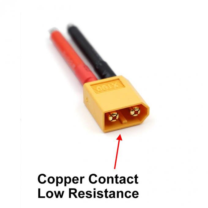 Hoogwaardige XT60 Mannelijke Vrouwelijke Plug Connector 12AWG Silicon Wire Lead Extension Cable voor RC Lipo Battery FPV Racing Drone 3