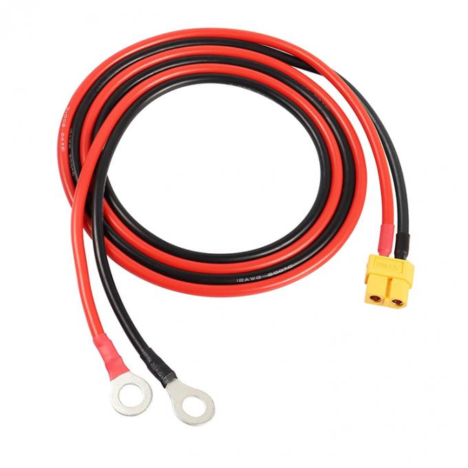 12AWG Siliciumdraad XT60 XT60H Mannelijk Vrouwelijk tot O Ring Terminalkabel voor RC Vliegtuig Speelgoed Auto's Lipo Battery FPV Racing Drone 2