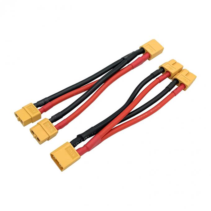 14AWG XT60 1 Man tot 2 Vrouwelijke Y Splitter Verlengkabel voor RC Lipo-batterij 2