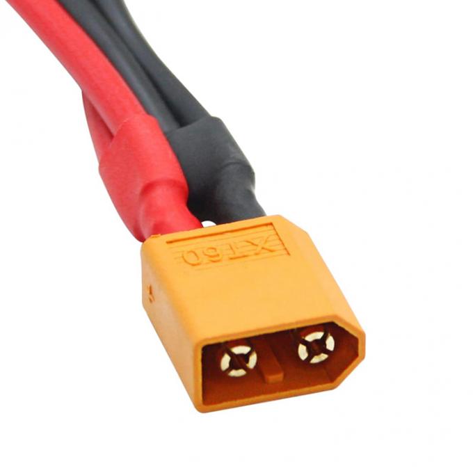 14AWG XT60 1 Man tot 2 Vrouwelijke Y Splitter Verlengkabel voor RC Lipo-batterij 3