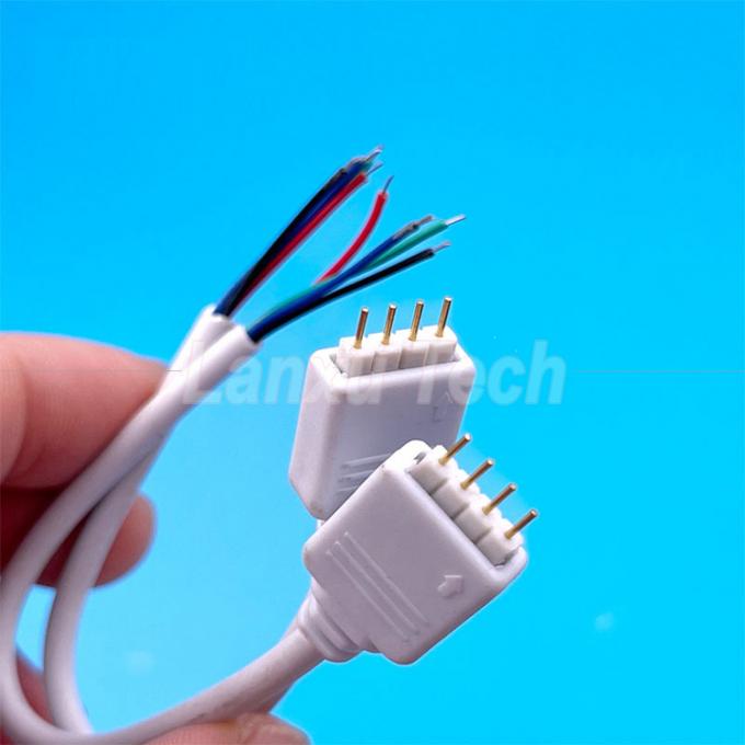 5050 LED-lichtstrook RGB 4 PIN-aansluitkabel 0