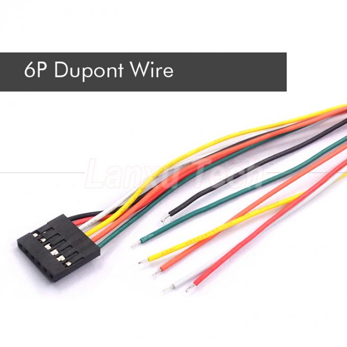 10 cm 20 cm 30 cm 50 cm 2 Pin 3 4 5 6 8 10 Pin Dupont 2.54mm Connector Kabel Jumper Kabelboom 6