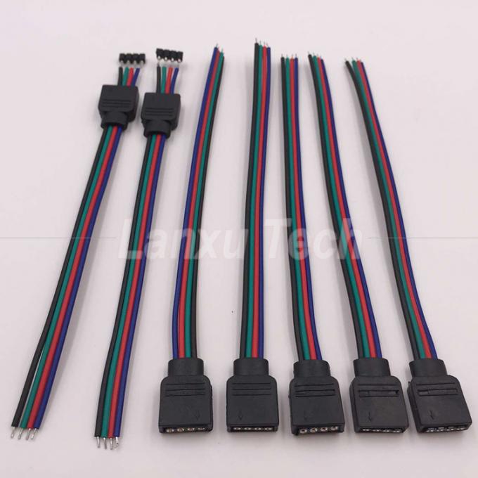 RGB 4 pin connector 5050 LED bandkabel 3