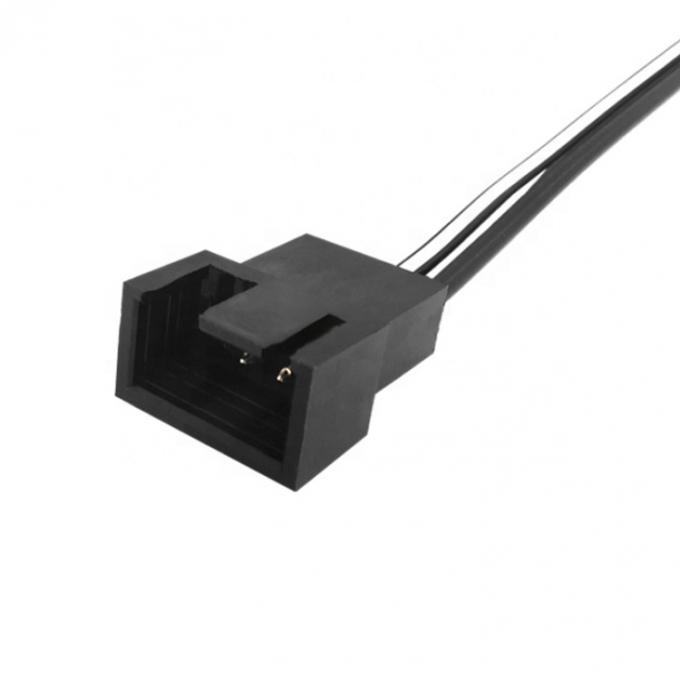 12V Vrouwelijke gelijkstroom aansluiting op 3 4 pin PC Case Fan Power PWM Adapter Extension Cable 2