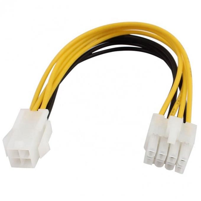 4 pin vrouwelijke tot 8 pin mannelijke ATX moederbord CPU stroomtoevoer verlengkabel 3