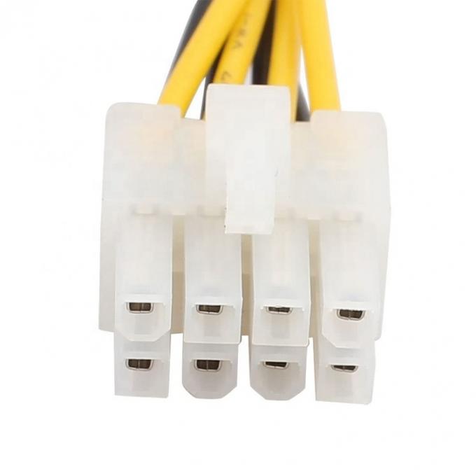 4 pin vrouwelijke tot 8 pin mannelijke ATX moederbord CPU stroomtoevoer verlengkabel 1