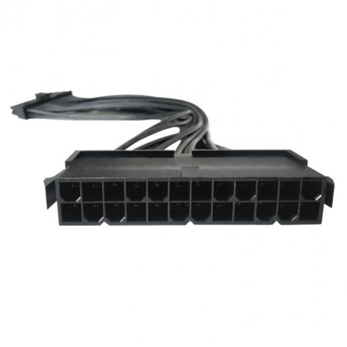 Mannelijke tot vrouwelijke PSU 24pin ATX stroomvoorziening verlengkabel voor computer moederbord 2