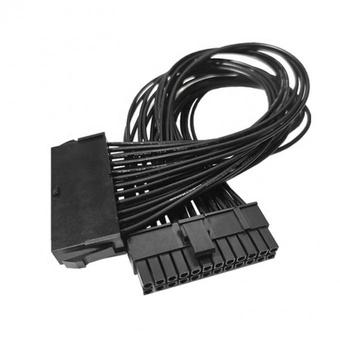 Mannelijke tot vrouwelijke PSU 24pin ATX stroomvoorziening verlengkabel voor computer moederbord 3
