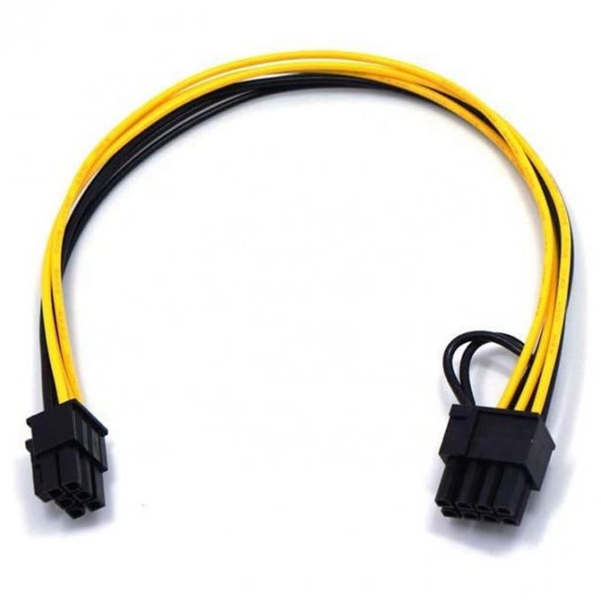 PCIE 6 pin tot 8 pin GPU ATX Video Graphics Card PCIE PCI Express voedingskabel 0